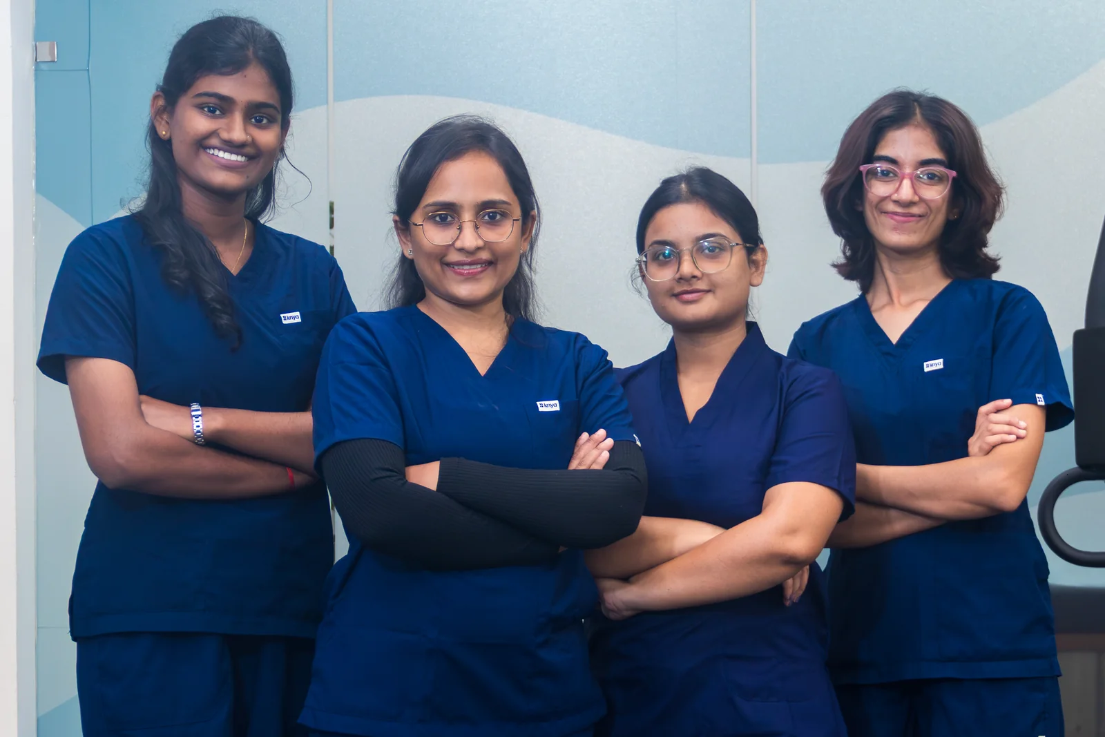 The physiotherapy team at ReBalance Physiotherapy Clinic in Whitefield, Bengaluru